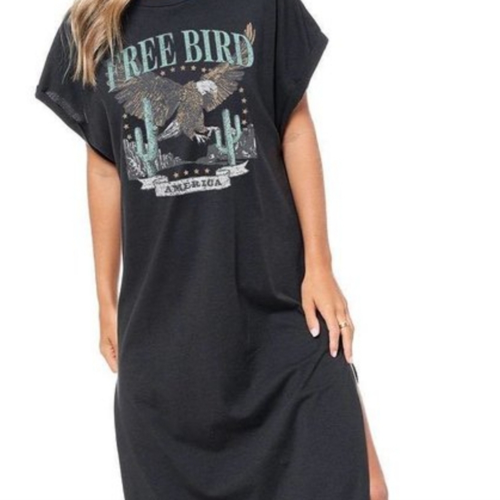 Freebird T shirt dress
